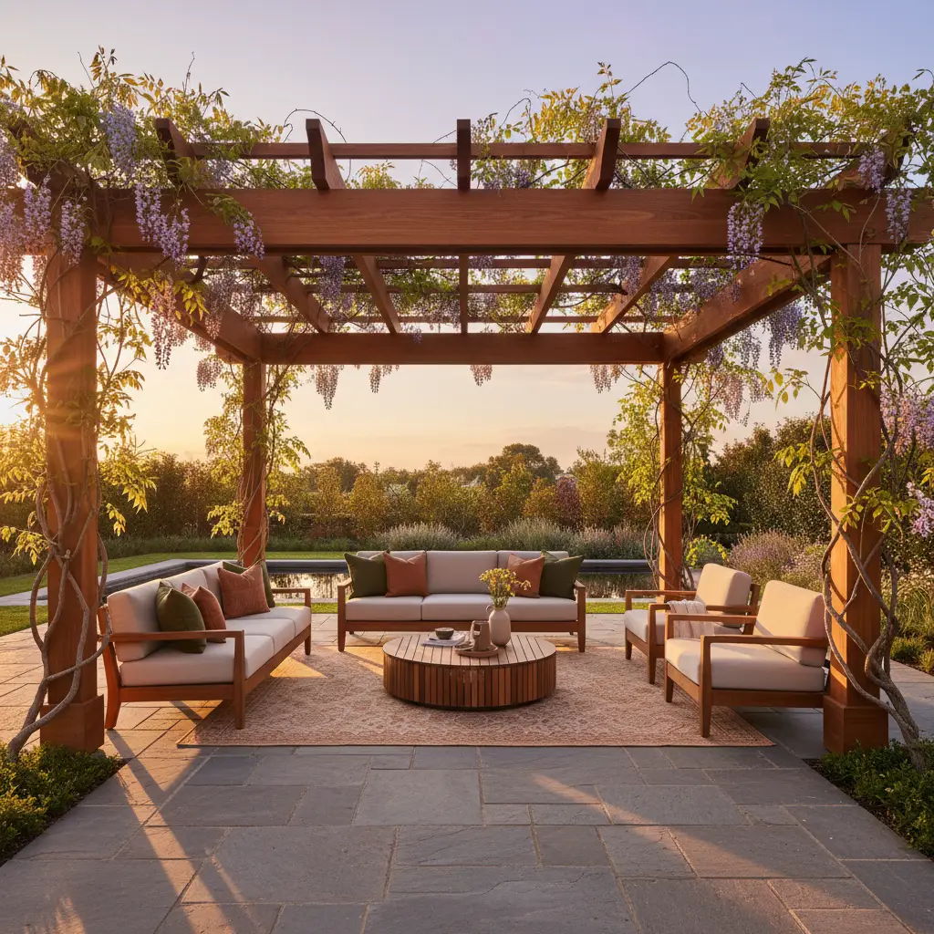 Brighton outdoor living space