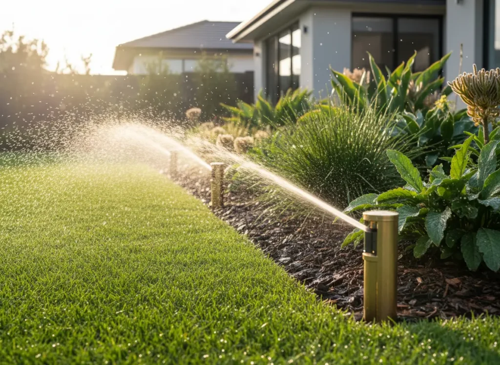 Irrigation system installation