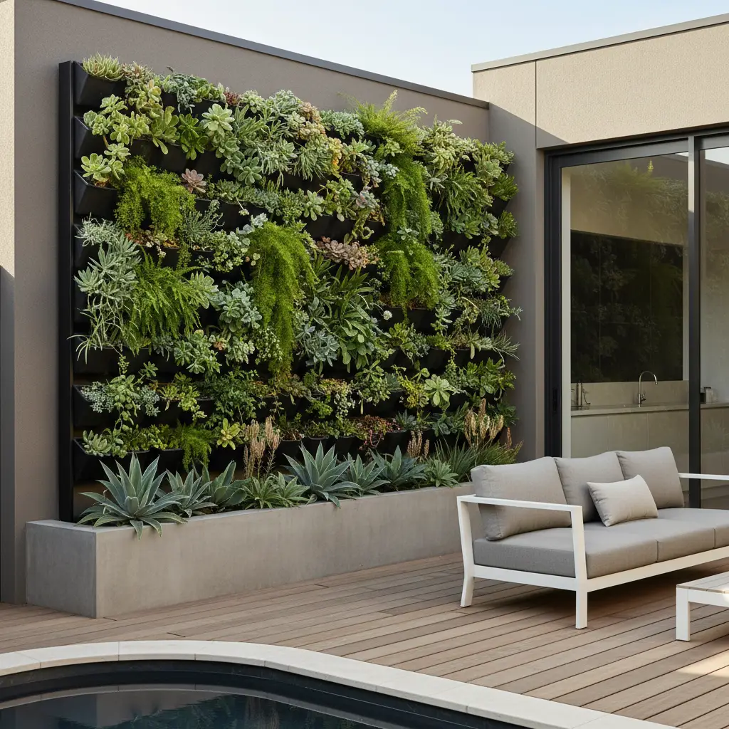 Living Planter Wall System