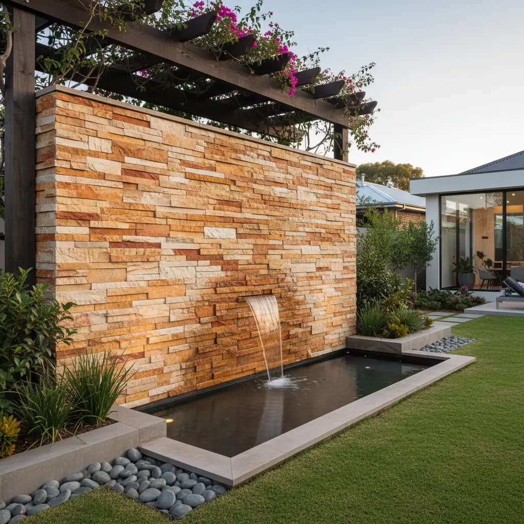 Natural Stone Feature Wall