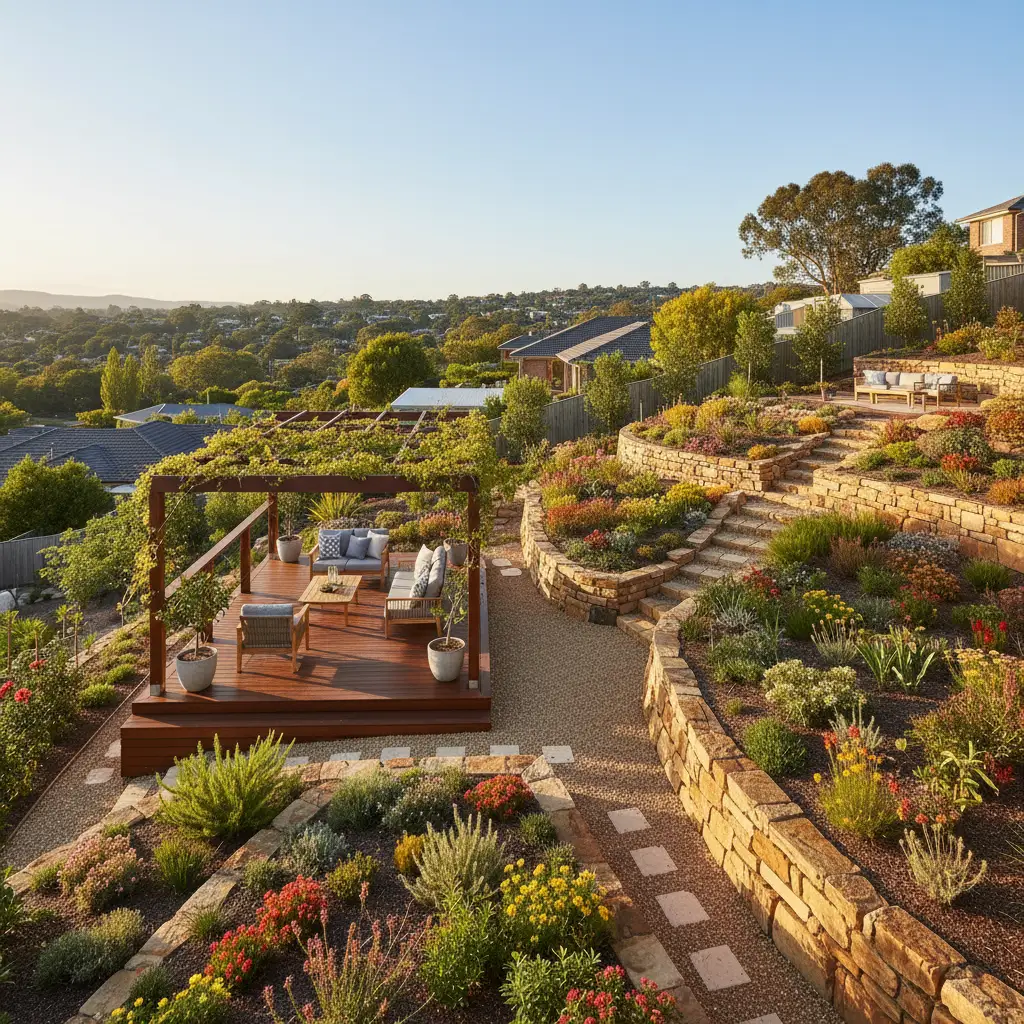 Luxury outdoor living space in Melbourne