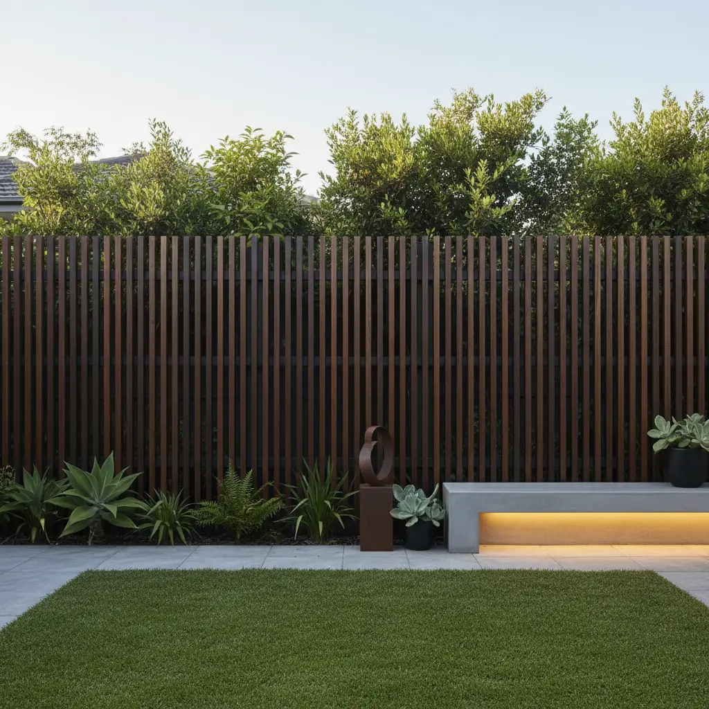 Timber Batten Screen Wall