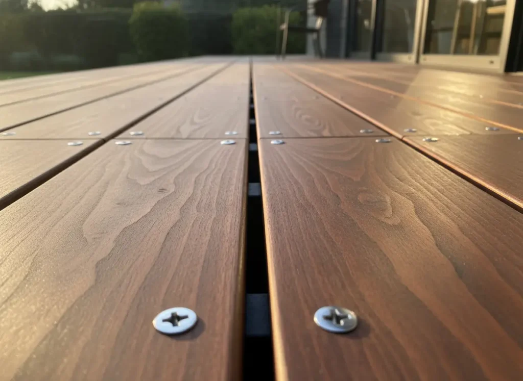 Premium hardwood decking