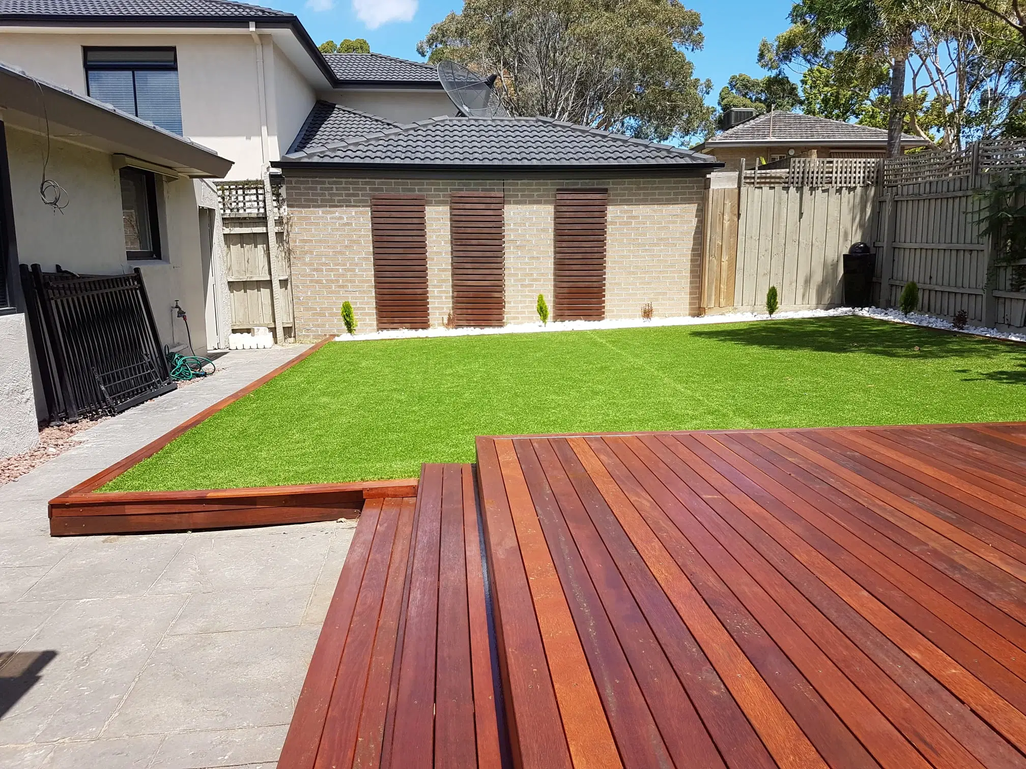 Landscaping Artificial Turf Decking
